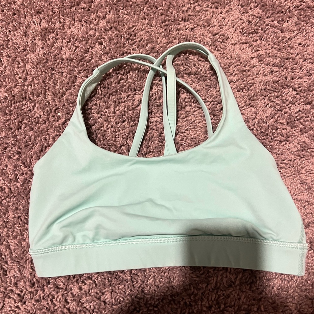 Lululemon sports bra teal!